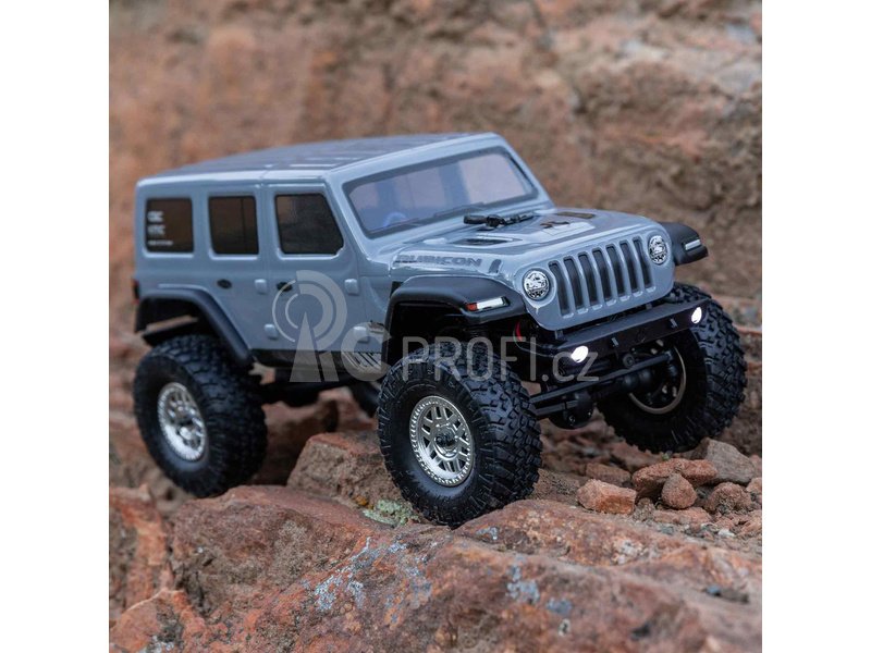 RC auto Axial SCX24 Jeep Wrangler JLU CRC 2019 V2 1:24 4WD RTR, zelená