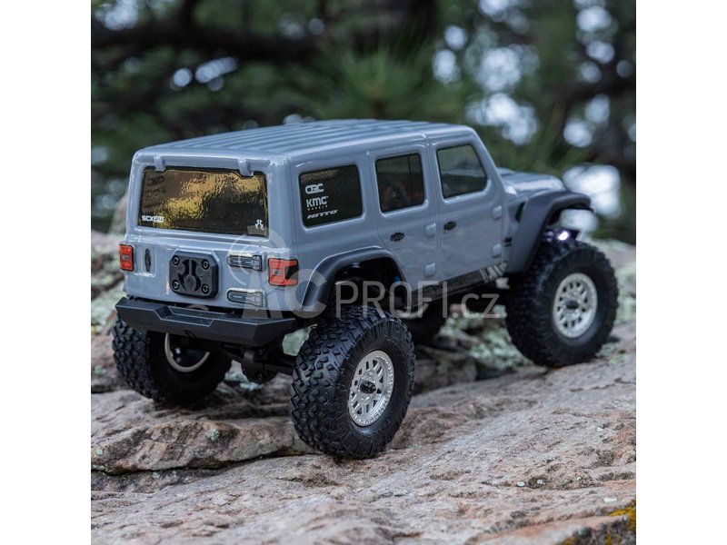 RC auto Axial SCX24 Jeep Wrangler JLU CRC 2019 V2 1:24 4WD RTR, zelená