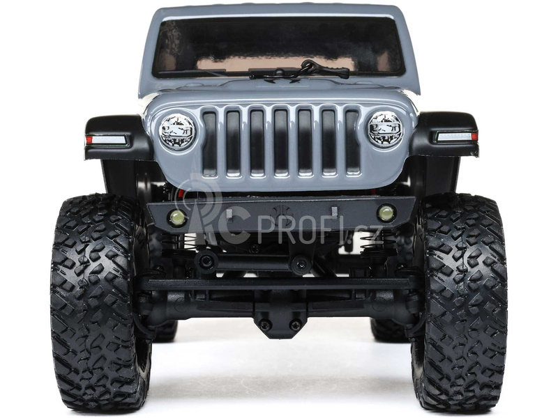 RC auto Axial SCX24 Jeep Wrangler JLU CRC 2019 V3 1:24 4WD RTR, šedá