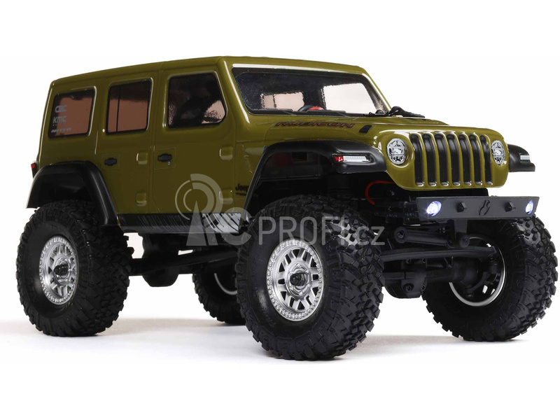 RC auto Axial SCX24 Jeep Wrangler JLU CRC 2019 V3 1:24 4WD RTR, šedá