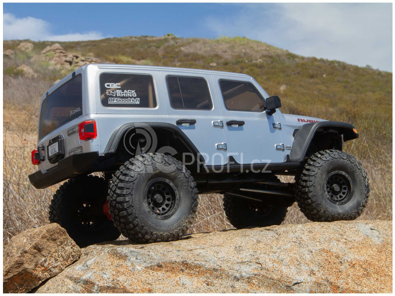 RC auto Axial SCX6 Jeep JLU Wrangler 1:6 4WD RTR, stříbrná