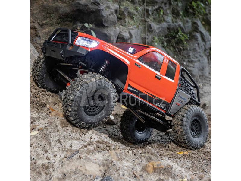 RC auto Axial SCX6 Trail Honcho 1:6 4WD RTR, červená