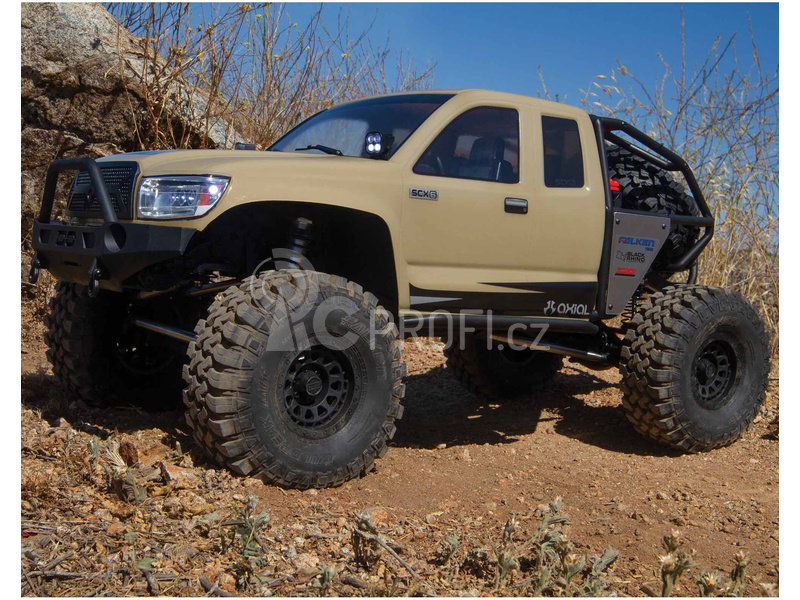 RC auto Axial SCX6 Trail Honcho 1:6 4WD RTR, písková