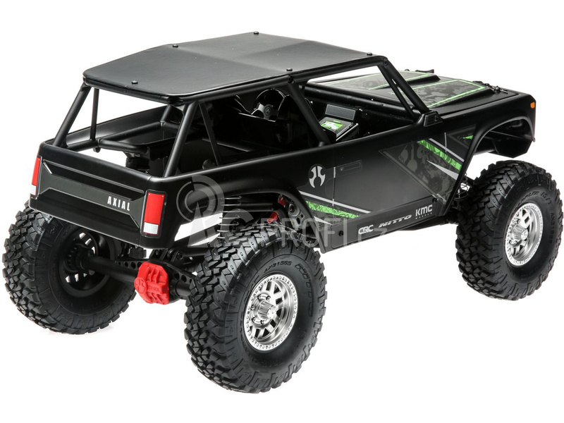 RC auto Axial Wraith 1.9 4WD 1:10 RTR, černá