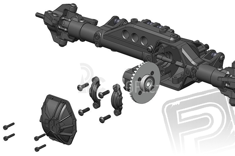 RC auto Axial Wraith Jeep Wrangler Poison Spyder