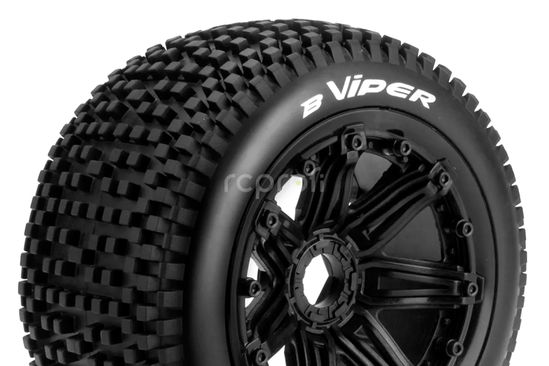 B-VIPER SPORT 1/5 Baja zadní 24mm hex, černé disky, 2 ks