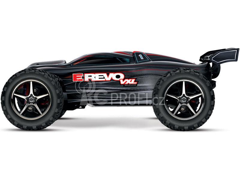 RC auto Traxxas E-Revo, černá