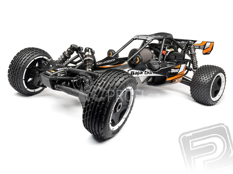 Baja 5B 2,0 Buggy RTR s 2,4GHz RC soupravou, kar. černá se systémem DBOX2