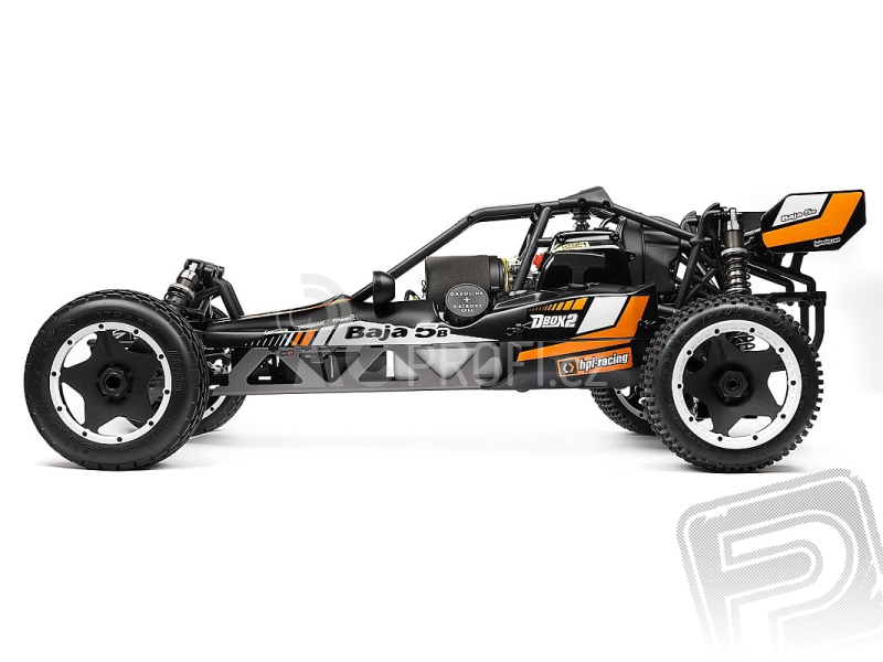 Baja 5B 2,0 Buggy RTR s 2,4GHz RC soupravou, kar. černá se systémem DBOX2