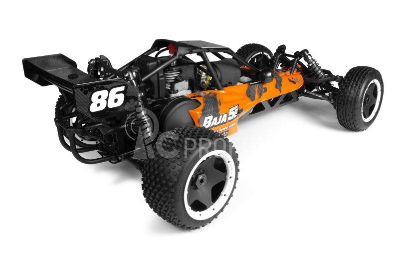 Baja 5B Gas Buggy Clear Body