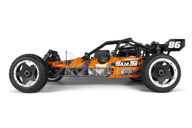 Baja 5B Gas Buggy Clear Body