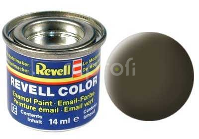 Barva Revell emailová - 32140: matná černozelená (black-green mat)