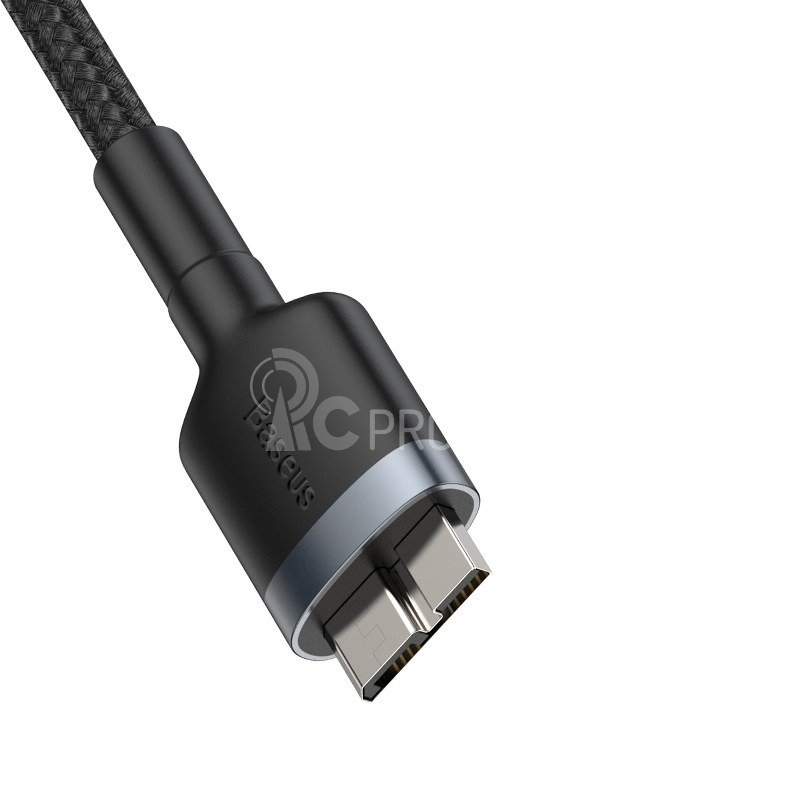 Baseus cafule Cable USB3.0 Male To Micro-B 2A 1m Black+Gray