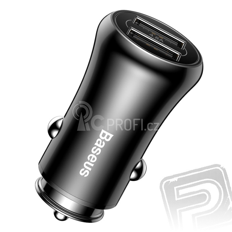 Baseus Gentlemen duální USB nabíječ do vozidla.