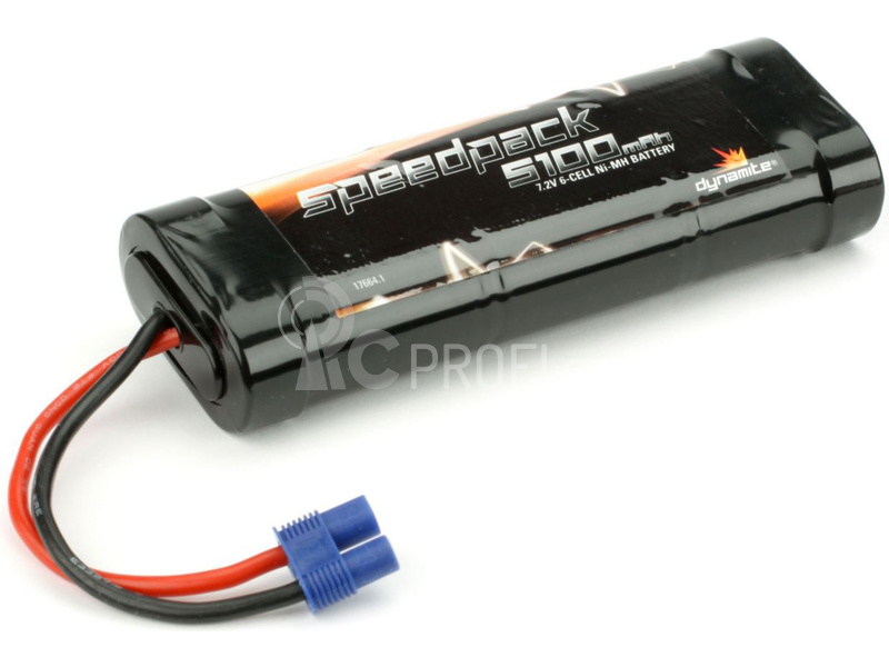 Baterie NiMH Speed Pack 7.2V 5100mAh EC3