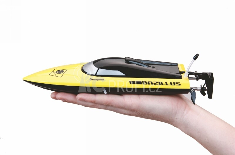 Bazillus Micro závodní loď 270mm, RC set 2,4 GHz