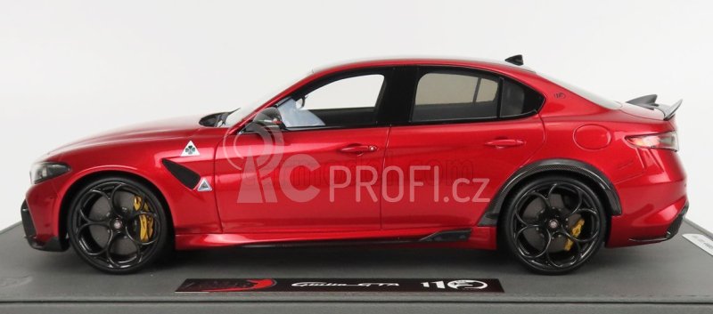 Bbr-models Alfa romeo Giulia Gta 2020 - Con Vetrina - With Showcase 1:18 Rosso Gta - Red Met