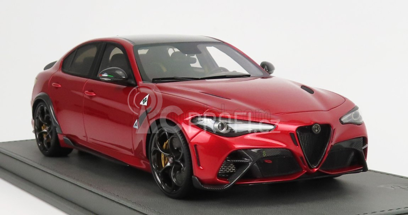 Bbr-models Alfa romeo Giulia Gta 2020 - Con Vetrina - With Showcase 1:18 Rosso Gta - Red Met