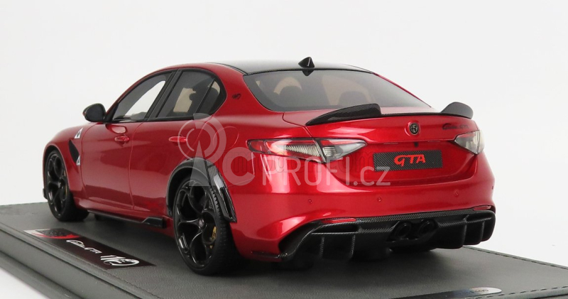 Bbr-models Alfa romeo Giulia Gta 2020 - Con Vetrina - With Showcase 1:18 Rosso Gta - Red Met