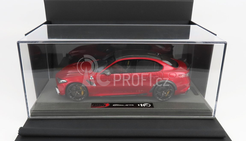 Bbr-models Alfa romeo Giulia Gta 2020 - Con Vetrina - With Showcase 1:18 Rosso Gta - Red Met