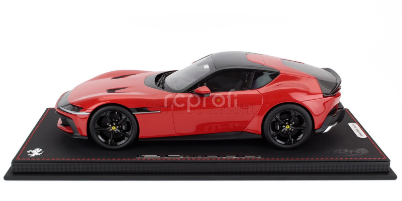 Bbr-models Ferrari 12cilindri Coupe V12 830cv 2024 - Con Vetrina - With Showcase 1:18 Rosso Corsa - Červená