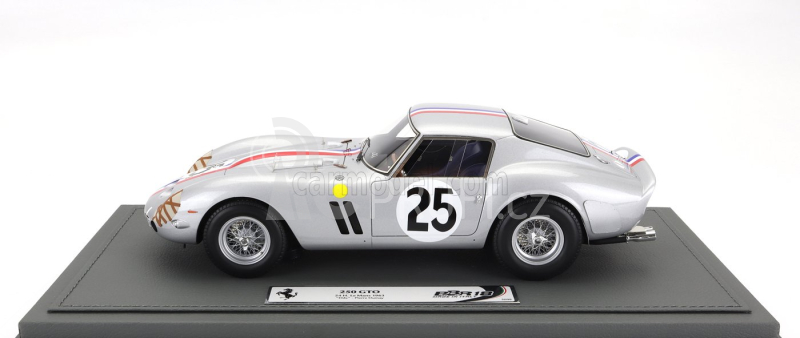 Bbr-models Ferrari 250 Gto 3.0l V12 Coupe Team Ecurie Francorchamps N 25 1:18