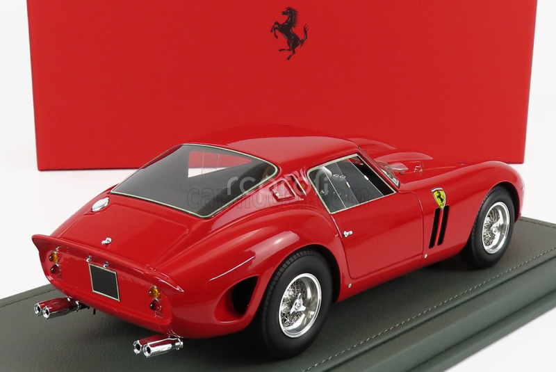 Bbr-models Ferrari 250 Gto Coupe 1962 - Con Vetrina - With Showcase 1:18 Red