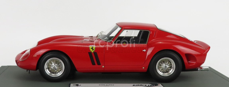 Bbr-models Ferrari 250 Gto Coupe 1962 - Con Vetrina - With Showcase 1:18 Red