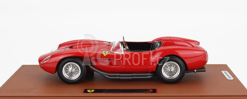 Bbr-models Ferrari 250tr Testarossa Spider 1957 - Con Vetrina - With Showcase 1:18 Red