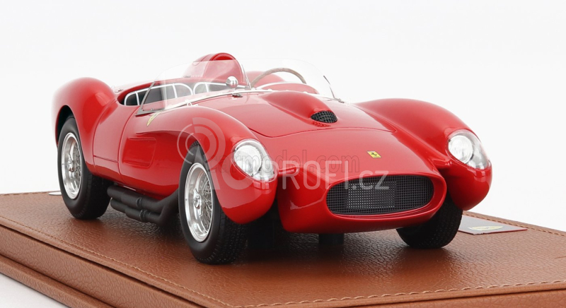Bbr-models Ferrari 250tr Testarossa Spider 1957 - Con Vetrina - With Showcase 1:18 Red