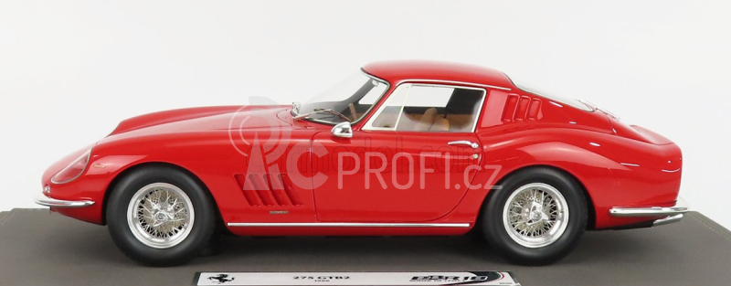 Bbr-models Ferrari 275 Gtb2 Coupe 1966 - Con Vetrina - With Showcase 1:18 Red
