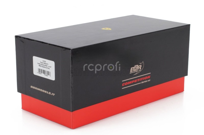 Bbr-models Ferrari 296 Gt3 3.0l Twin Turbo V6 Team Cetilar Racing N 47 24h Daytona 2023 Alessandro Balzan - Antonio Fuoco - Roberto Lacorte - Giorgio Sernagiotto 1:43 Modrá Zelená