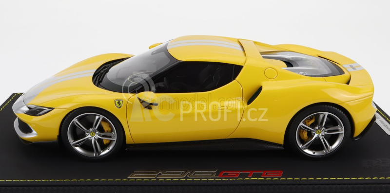 Bbr-models Ferrari 296 Gtb Assetto Fiorano 2022 1:18, žlutá