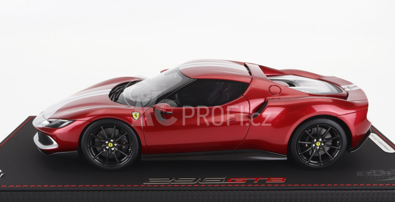 Bbr-models Ferrari 296 Gtb Assetto Fiorano 2022 1:18, červená