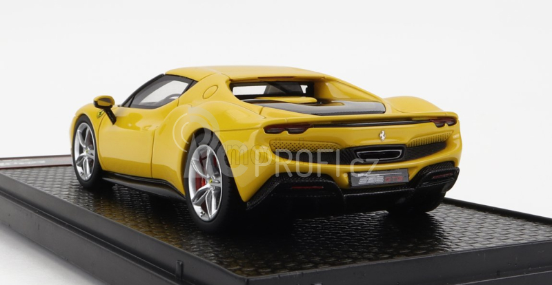 Bbr-models Ferrari 296 Gtb Hybrid 830hp V6 2021 1:43 Giallo Modena - Žlutá