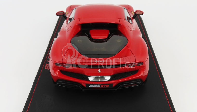 Bbr-models Ferrari 296 Gtb Hybrid 830hp V6 2021 1:18, červená