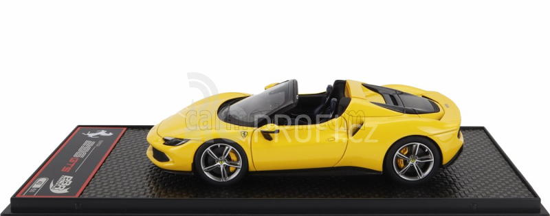 Bbr-models Ferrari 296 Gts Spider 2022 1:43 Giallo Modena - Žlutá