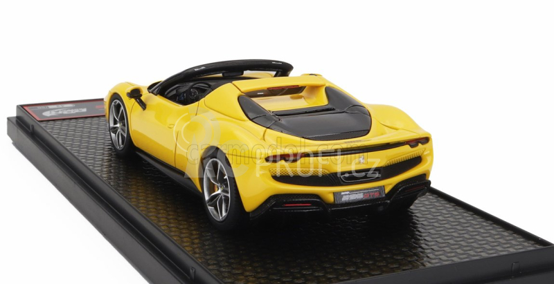 Bbr-models Ferrari 296 Gts Spider 2022 1:43 Giallo Modena - Žlutá