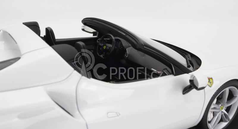 Bbr-models Ferrari 296 Gts Spider 2022 1:18, bílá