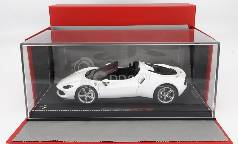 Bbr-models Ferrari 296 Gts Spider 2022 1:18, bílá