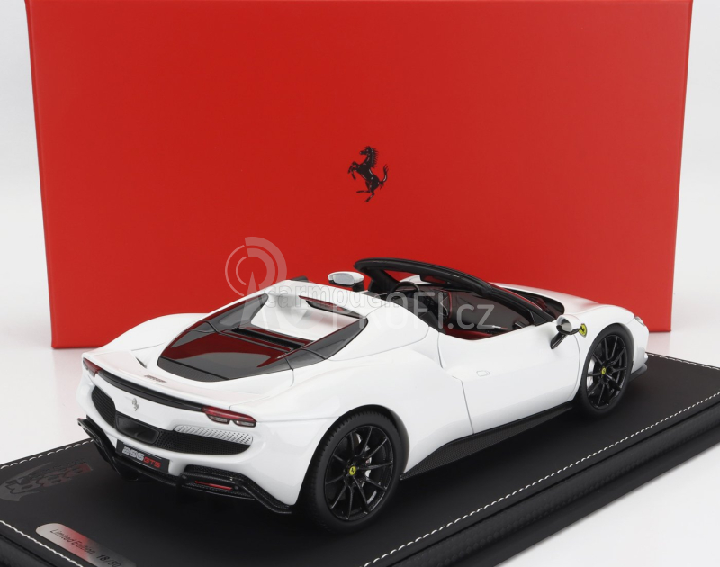 Bbr-models Ferrari 296 Gts Spider 2022 1:18, bílá