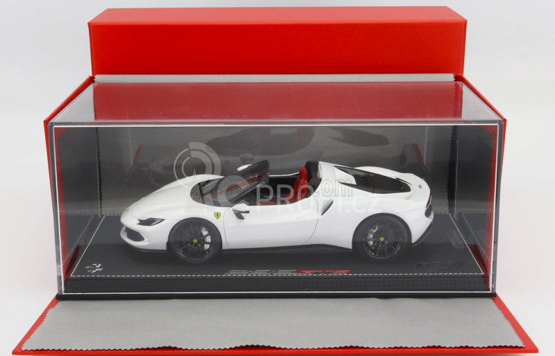 Bbr-models Ferrari 296 Gts Spider 2022 1:18, bílá