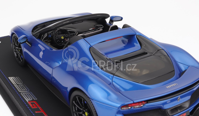 Bbr-models Ferrari 296 Gts Spider 2022 1:18, modrá