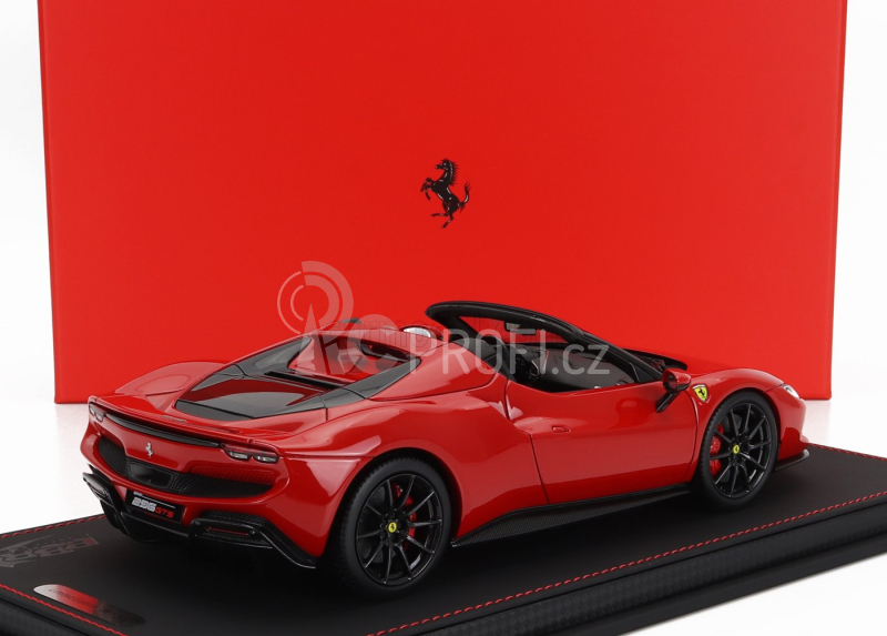 Bbr-models Ferrari 296 Gts Spider 2022 1:18, červená