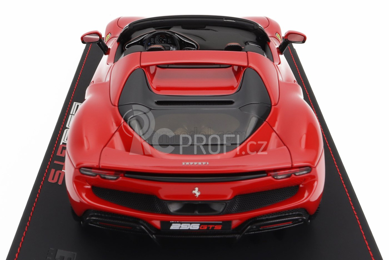 Bbr-models Ferrari 296 Gts Spider 2022 1:18, červená