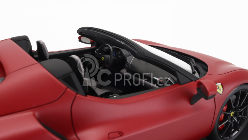 Bbr-models Ferrari 296 Gts Spider 2022 1:18, matná červená