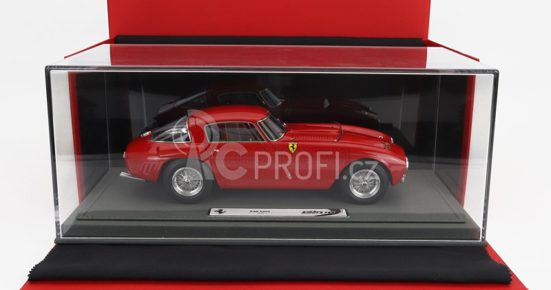 Bbr-models Ferrari 340mm S/n0318 1953 - Con Vetrina - With Showcase 1:18 Red