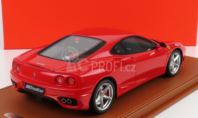 Bbr-models Ferrari 360 Modena 1999 - F1 Gear Box 1:18, červená
