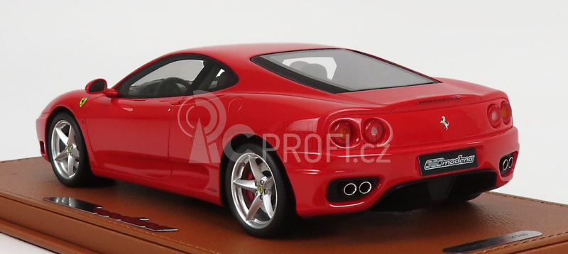 Bbr-models Ferrari 360 Modena 1999 - F1 Gear Box 1:18, červená