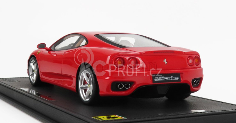 Bbr-models Ferrari 360 Modena 1999 - F1 Gear Box 1:18, červená